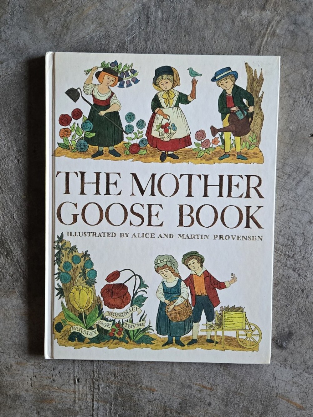 2 For $15 Vintage Mother Goose Book Illustrated Alice & Martin Provensen